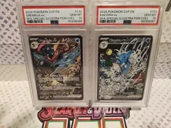 Greninja EX #132 Kingdra EX #131 Sequential PSA 10 Pokemon Shrouded Fable Promo - Image 1