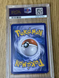 2016 Pokemon XY Black Star Promo Blastoise EX #XY122 HOLO PSA 7 NM - Image 3