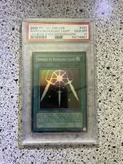 2002 Yu-Gi-Oh! Swords of Revealing Light LOB-101 PSA 10 GEM MINT - Image 1