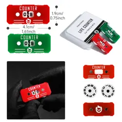 New 2 Pcs Counters Tokens For Magic The Gathering MTG CCG Card Gaming DND Gift - Image 2