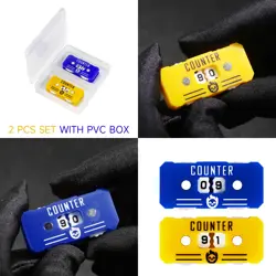 New 2 Pcs Counters Tokens For Magic The Gathering MTG CCG Card Gaming DND Gift - Image 3