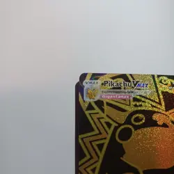 Pikachu VMAX Ultra Rare Full Art Gold Pokemon Card Lost Origins TG29/TG30 - Image 4