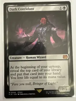 MTG Final Fantasy Dark Confidant - M 0094 - NM - Image 1