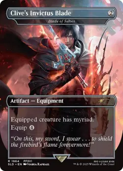Clive's Invictus Blade (Blade of Selves) Final Fantasy Secret Lair NM MTG - Image 1