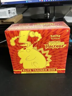 Pokemon Sword & Shield Vivid Voltage Elite Trainer Box Sealed ETB - small tear - Image 1