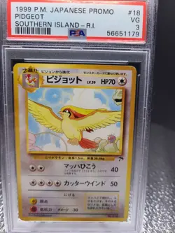 1999 Pokemon Japanese PSA Pidgeot Southern Island Promo #18 - Image 1
