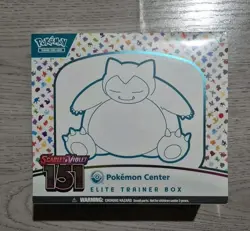 Scarlet & Violet 151: Pokemon Center Exclusive Elite Trainer Box - New & Sealed - Image 1