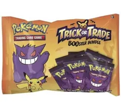 👻 Pokemon TCG BOOster Bundle Trick Or Trade 40 Mini Packs SHIPS NOW! 820650850783 - Image 1
