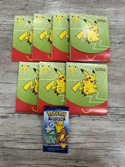 Lot Of 8 Pokemon 25th Anniversary 2021 McDonalds Promo Sealed Pack - Image 1