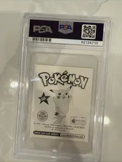 PIKACHU PSA 9 1999 MERLIN POKEMON #S30 PRISM - Image 2