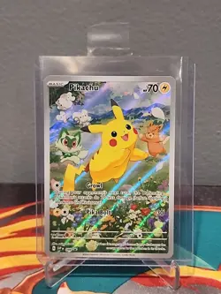 Pikachu SVP 088 Black Star Promo Pokemon Card LP - Image 4