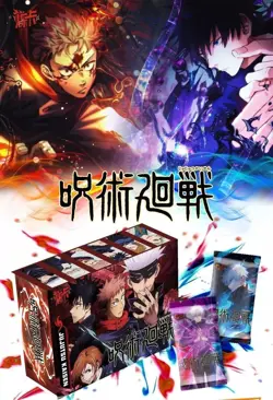 Jujutsu Kaisen 180 Trading Card Booster Box Doujin Anime TCG CCG NEW 2024 Gift - Image 4