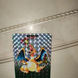 Pokemon Charizard 006 Green Holo Carddass Early Premium Card - Image 2