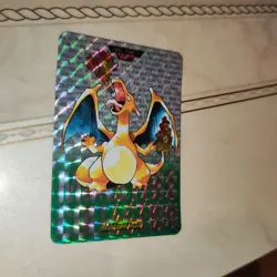 Pokemon Charizard 006 Green Holo Carddass Early Premium Card - Image 3