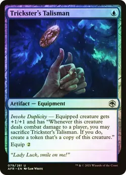 MTG - Trickster's Talisman - Foil - AFR - Magic the Gathering - Image 1