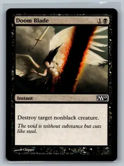 MTG Magic 2010 4x Doom Blade #93/249 TCG CCG M10 Playset - Image 1