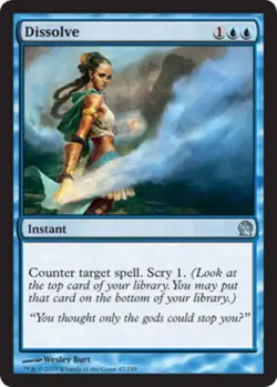 Dissolve - Light Play MTG Theros - Image 1