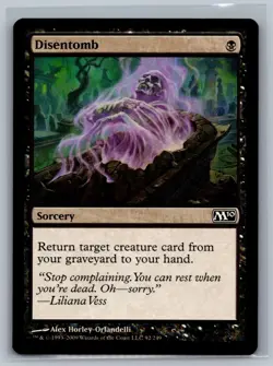 MTG Magic 2010 4x Disentomb #92/249 TCG CCG M10 Playset - Image 1