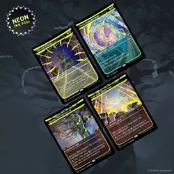 MTG FOIL SECRET LAIR Neon Dynasty Neon Ink FOIL Edition SLD Magic the Gathering - Image 1