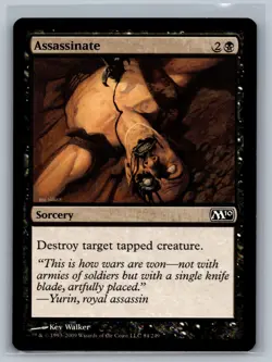 MTG Magic 2010 4x Assassinate #84/249 TCG CCG M10 Playset - Image 1