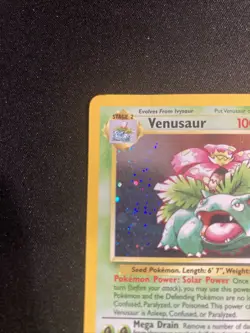 2000 Pokemon VENUSAUR Holo BLACK STAR PROMO Set Card #13 RARE WOTC As Is - Image 5