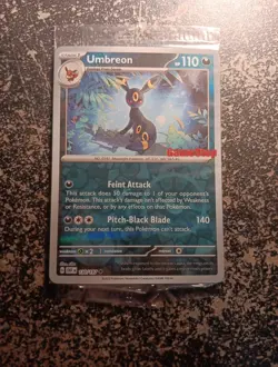 Pokemon TCG Umbreon 130/197 Scarlet and Violet Promo GAMESTOP NEVER OPENED - Image 1