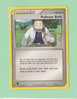 Pokemon 2003 Professor Birch 89/109 Trainer - Image 1