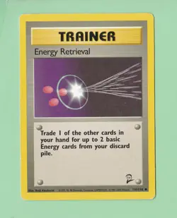 Pokemon 2000 Energy Retrieval 110/130 Trainer - Image 1