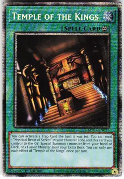 Temple of the Kings MP25-EN017 Yugioh TCG Starlight Rare NM - Image 1