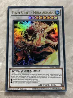Yugioh - Tenyi Spirit - Mula Adhara - Ultra Rare - SUDA-EN042 - 1st Edition - Image 1