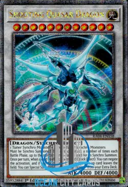 Yugioh RA04-EN158 Shooting Quasar Dragon : Quarter Century Secret Rare 1st Ed - Image 1