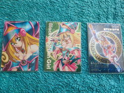 Yugioh Dungeon Dice Monsters Dark Magicain Girl Set Secret Rare Damaged Corners - Image 1