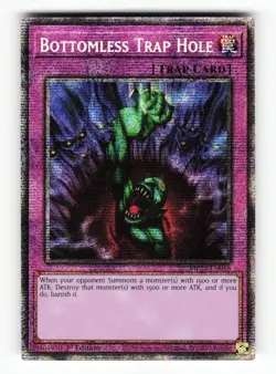 Bottomless Trap Hole MP25-EN018 Yugioh TCG Starlight Rare NM - Image 1