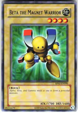 Beta The Magnet Warrior RP02-EN090 Yugioh TCG Rare VLP - Image 1