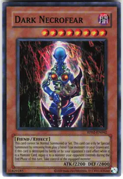 Dark Necrofear RP02-EN042 Yugioh TCG Super Rare NM - Image 1