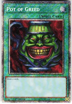 Pot of Greed MP25-EN050 Yugioh TCG Starlight Rare NM - Image 1
