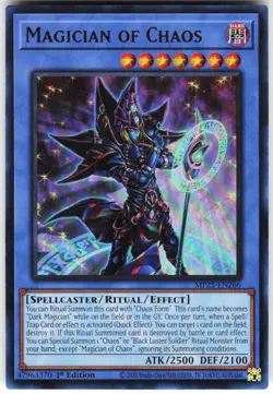 Magician of Chaos MP25-EN266 Yugioh TCG Ultra Rare NM - Image 1