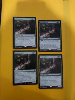 Splitting SLime playset. Rare OOze Conspiracy 2 - Take the Crown. MTG 4 Card. - Image 1