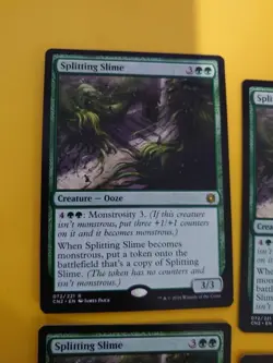 Splitting SLime playset. Rare OOze Conspiracy 2 - Take the Crown. MTG 4 Card. - Image 5