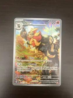 Pokemon TCG Pyroar Card Sv02: Paldea Evolved, Illustration Rare, 200/193 - Image 1