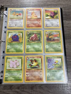 Pokemon VINTAGE Binder Lot Of 95 Cards Gym, Jungle, Fossil, Base, Rocket+ NM-LP - Image 3