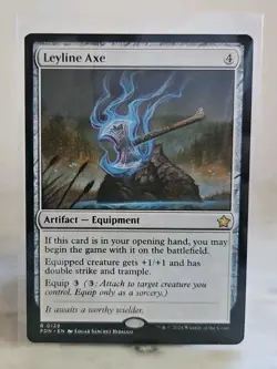 MTG: Leyline Axe 129 - Foundations - NM Condition - Image 1