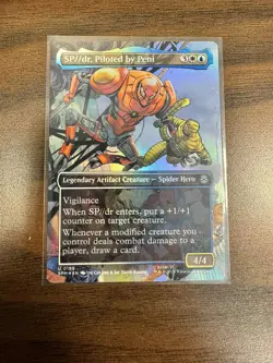 SP dr, Piloted by Peni Marvel's Spider-Man Borderless Foil Uncommon - Image 1