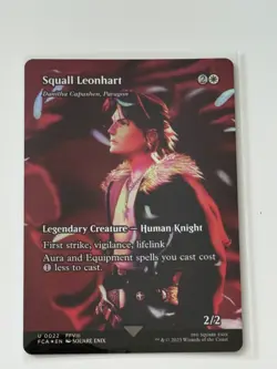 Squall Leonhart Full Art FOIL Final Fantasy FCA 022 - NM/M - Image 1