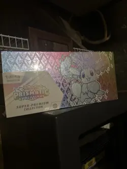 Pokemon Scarlet Violet Prismatic Evolutions Super Premium Collection Box - Image 1