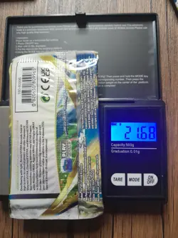 Pokemon Brilliant Stars Sealed Booster Pack Weighed Heavy 21.68g!!!! - Image 4