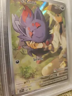 N'S ZORUA - JOURNEY TOGETHER P.C. ETB - 2025 POKEMON SVP EN # 189 GRADED PSA... - Image 3