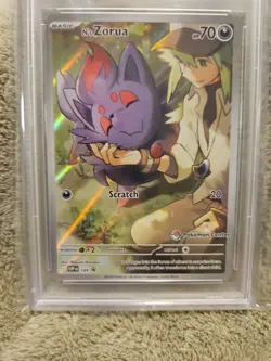 N'S ZORUA - JOURNEY TOGETHER P.C. ETB - 2025 POKEMON SVP EN # 189 GRADED PSA... - Image 5