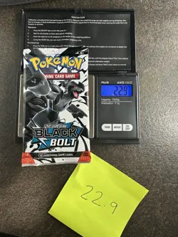 Pokemon White Flare/Black Bolt HEAVY Pack Set 22.9, 22.9, 22.9(Rounds Up), 22.6! - Image 4
