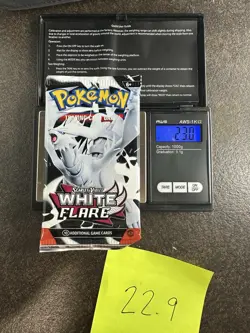 Pokemon White Flare/Black Bolt HEAVY Pack Set 22.9, 22.9, 22.9(Rounds Up), 22.6! - Image 5